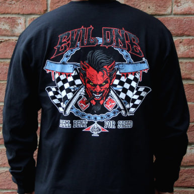 Hell Bent for Speed Long Sleeve Biker Shirt