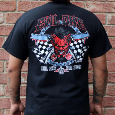 Men's Biker Tees with Badass, Original | Evil One®