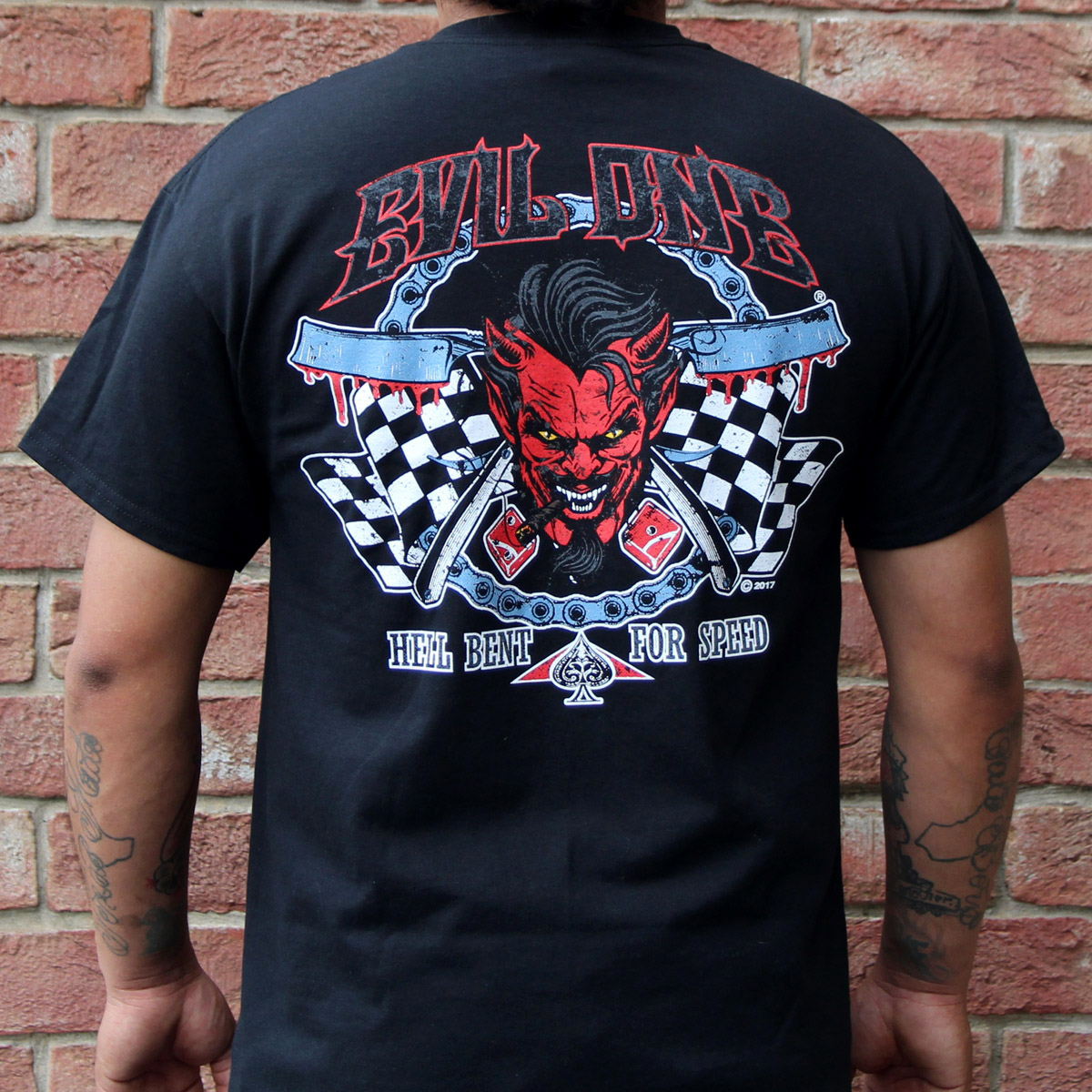 Hell Bent Speed Red Devil T-Shirt Evil One