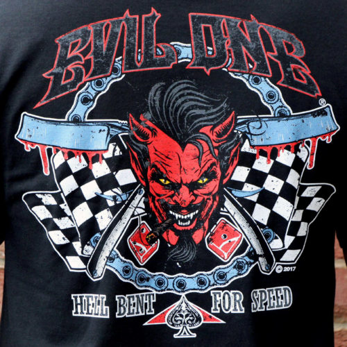 Hell Bent for Speed Red Devil T-Shirt | Evil One