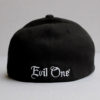 Evil One® Black Biker Hat with White Letters