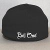 Old School Hat White & Black Back