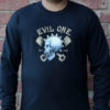 "Gearhead" Skull & Pistons Long Sleeve Front