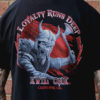 "Loyalty Runs Deep" Evil Viking Warrior Tee Shirt - Back Graphic