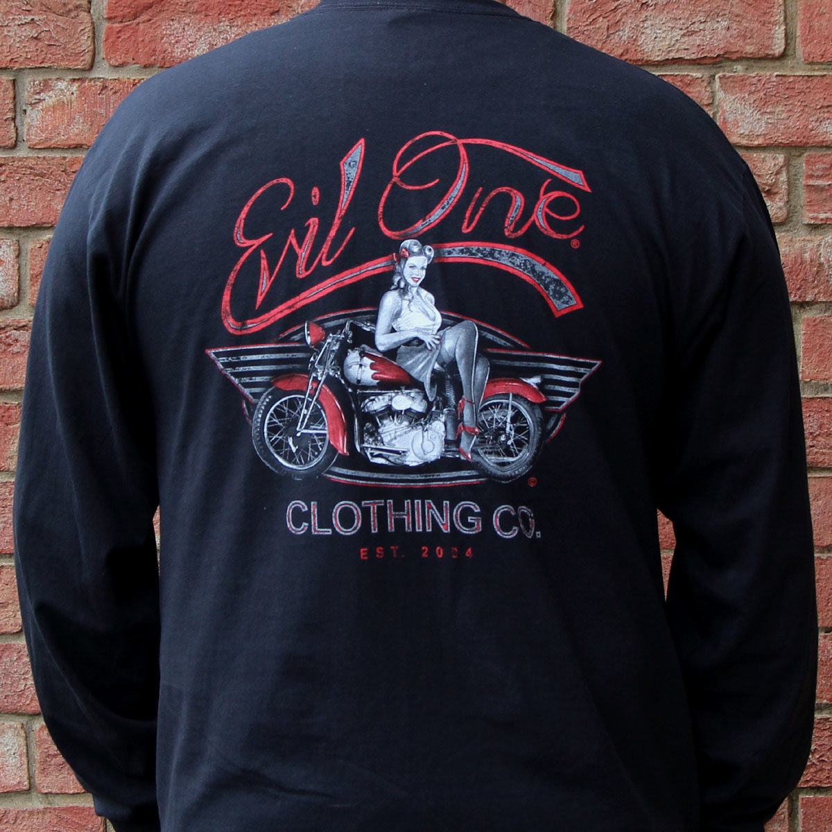 WWII Pinup Girl Long Sleeve Shirt | Evil One®